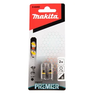 מארז זוג ביטים T15 מסדרת PREMIER MAKITA