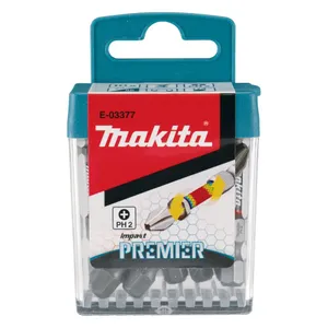 מארז 10ביטים מגנטים PH2 מסדרת PREMIER MAKITA