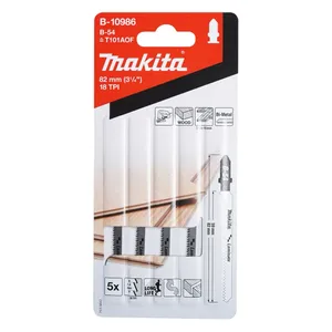 מארז 5 מסוריות למסור אנכי 82 מ"מ למינציה / PVC MAKITA
