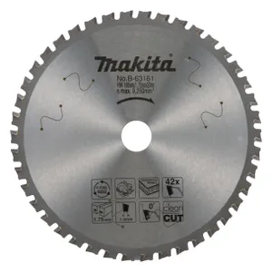 להב TCT שקט לפנל מבודד 165 מ"מ למסור נחיתה MAKITA