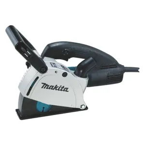 מחרצת בטון חשמלית 125 מ"מ 1400W עם 2 להבי יהלום בארגז MAKITA