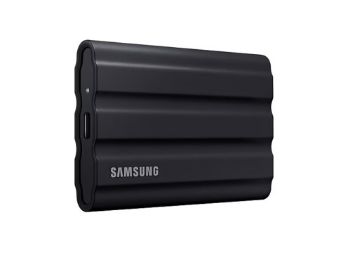  כונן SSD נייד SAMSUNG T7 SHIELD 2.0TB USB 3.2 שחור MU-PE2T0S