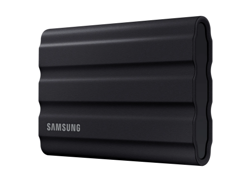 כונן חיצוני SAMSUNG PORTABLE SSD T7 SHIELD 4.0TB USB 3.2 BLACK MU-PE4T0S
