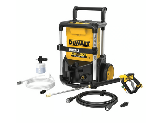 מכונת שטיפה 2X20V דיוולט עם אביזרים עוצמה 110 BAR DEWALT DCMPW1600N- גוף בלבד 