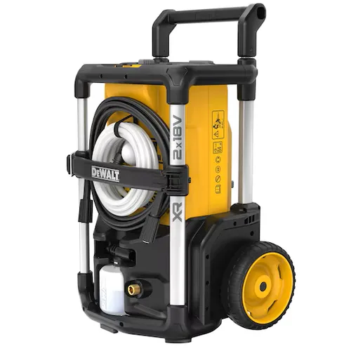 מכונת שטיפה 2X20V דיוולט עם אביזרים עוצמה 110 BAR DEWALT DCMPW1600N- גוף בלבד 