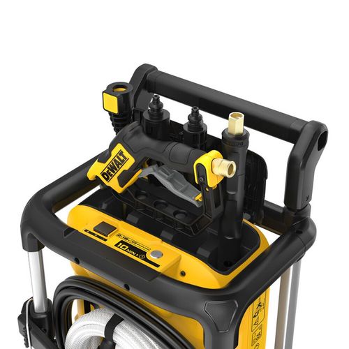 מכונת שטיפה 2X20V דיוולט עם אביזרים עוצמה 110 BAR DEWALT DCMPW1600N- גוף בלבד 