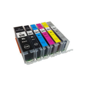 ראש דיו שחור תואם Canon CLI-571 BKXL (500 דפים)