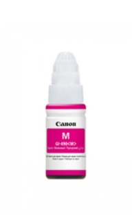 בקבוק דיו מגנטה מקורי CANON GI490M (7,000 דפים)