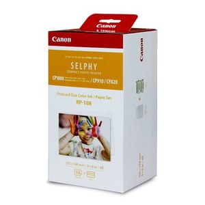 דיו ודפי פוטו מקורי CANON KP-108-IN (108 דפים)