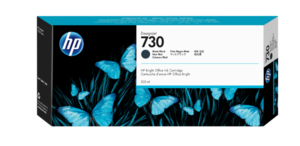 דיו מקורי שחור מט (P2V71A) HP 730 Matte Black (300 מ"ל)