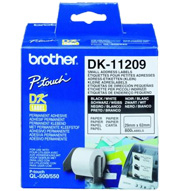 מדבקות BROTHER DK-11209 