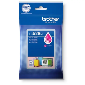 ראש דיו אדום מקורי Brother LC528M (5000 דפים)  