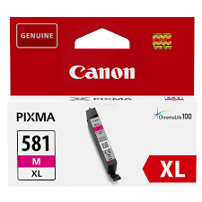 ראש דיו אדום מקורי CANON CLI581 XXL M (800 דפים)