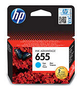 ראש דיו כחול מקורי HP CZ110AE-655 (600 דפים)