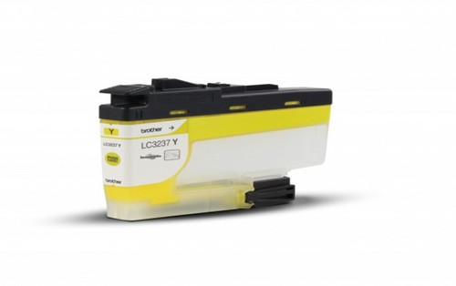 ראש דיו צהוב מקורי Brother LC3237Y (1,500 דפים)