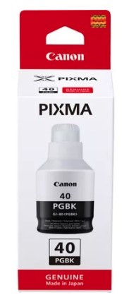 בקבוק דיו שחור מקורי CANON GI-40PGBK (6,000 דפים)