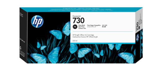 דיו מקורי פוטו שחור HP 730 Photo Black (P2V73A) (300 מ