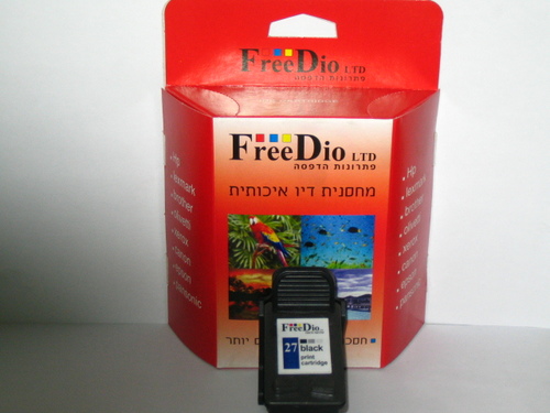 ראש דיו שחור תואם HP C8727A (220 דפים)