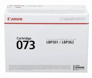 טונר לייזר שחור מקורי CANON CRG 073 27K (27,000 דפים)