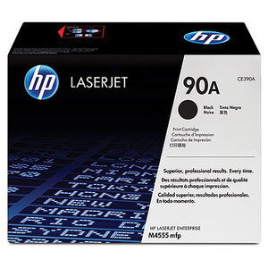 טונר לייזר שחור מקורי HP 90A CE390A (10,000 דפים)