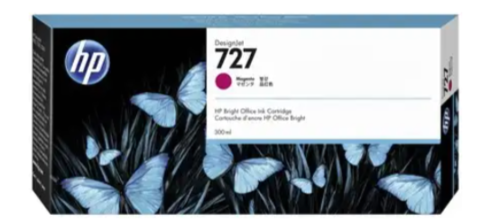 ראש דיו מקורי מגנטה HP 727 XL F9J77A (300 מ