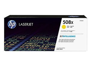 טונר צהוב מקורי HP 508X CF362XY (9,500 דפים)