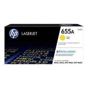 טונר צהוב מקורי HP 655A CF452AY (10,500 דפים)