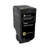 טונר צהוב מקורי Lexmark 84C5HYE (16,000 דפים)