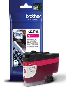 ראש דיו אדום מקורי Brother LC3239XLM (5,000 דפים)