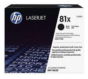 ‏טונר ‏שחור מקורי HP 81X CF281X (25,000 דפים)