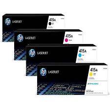 סט 4 טונרים מקוריים HP 415A W2030A/W2031A/W2032A/W2033A (2,400 דפים)