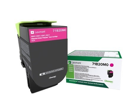 טונר אדום מקורי Lexmark 71B50M0 (2,300 דפים)