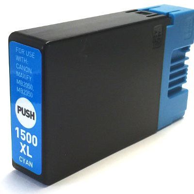 ראש דיו כחול תואם Canon PGI-1500XL C (1,000 דפים)