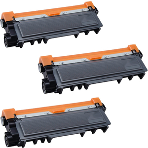 מארז חסכון 3 טונרים שחורים תואם Brother TN-2320 (סה"כ 7,800 דפים)