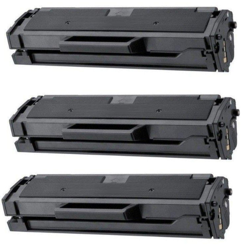 מארז חסכון 3 טונרים תואמים HP W1106A 106A 1K סה