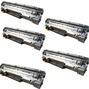 מארז חסכון 5 טונרים תואמים HP CE285A/CRG725/CB435A/CB436A - CE278A/CRG728/CRG726 (10,000 דפים)