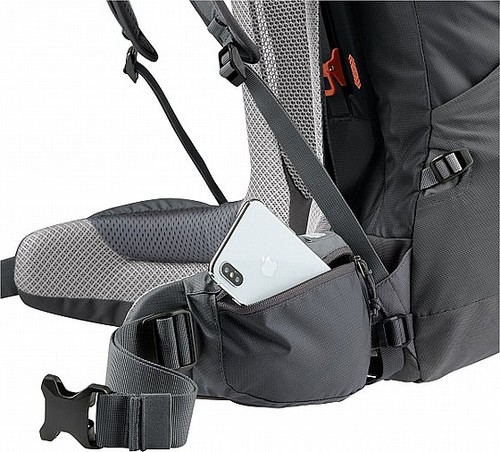 תרמיל טיולים FUTURA AIR TREK 60+10 שחור- Deuter