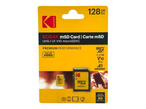 כרטיס זיכרון Kodak Micro sd 128GB
