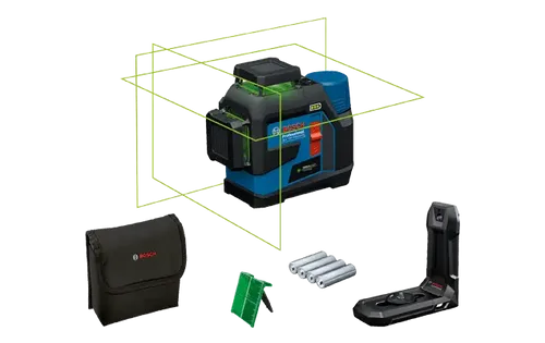 פלס לייזר צלב ירוק BOSCH GLL 12V-100-33 CG 