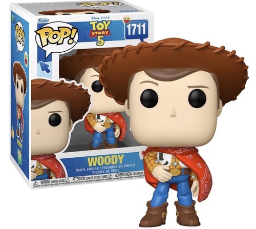 פופ! וודי #1711 – צעצוע של סיפור 5 | Funko Pop! Woody #1711 – Toy Story 5