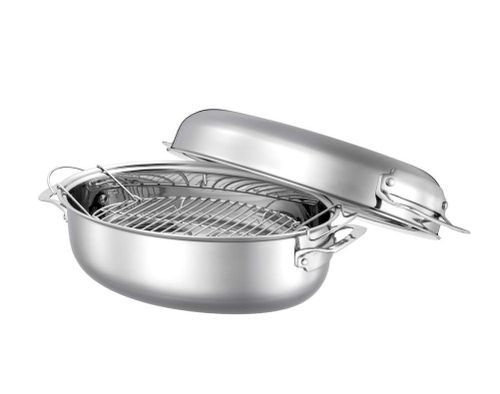 רוסטר עם רשת צלייה 25*38 ס”מ 7 ליטר 3PLY TRIO סולתם