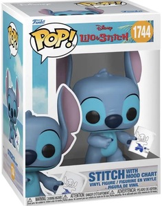 פופ! סטיץ’ עם טבלת מצב רוח #1744 – לילו וסטיץ’ | Funko Pop! Stitch with Mood Chart #1744 – Lilo & Stitch