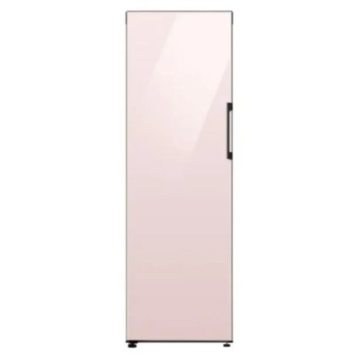 מקרר דלת אחת ללא מקפיא 386 ליטר Samsung סמסונג BeSpoke RR39C7650-PINK זכוכית ורודה פנינה