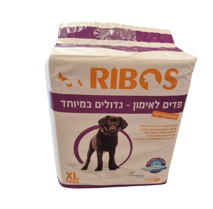 פדים XL לאימון גורים 50 יח לכלבים