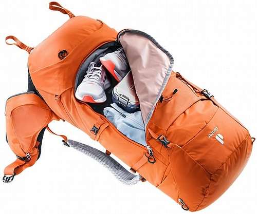 תרמיל מסע מוצ'ילה לנשים Deuter Aircontact Core 55+10
