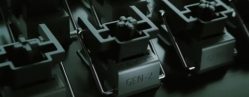 מקלדת גיימינג מכנית חוטית צבע לבן Razer Huntsman V3 Pro Tenkeyless