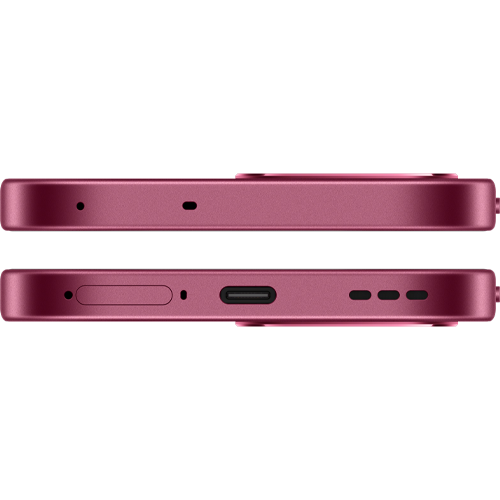 טלפון סלולרי Oppo A6 Pro 256/8GB, צבע Rosewood Red ורוד, שנתיים אחריות יבואן רשמי ע