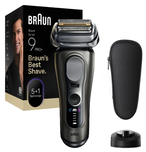 מכונת גילוח דגם Braun Series 9 Pro+ Wet & Dry 9615s 