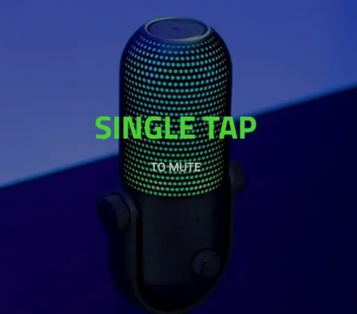מיקרופון סטרימינג במע לבן Razer Seiren V3 Chroma RGB