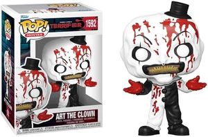 פופ! ארט הליצן המדמם #1592 – טריפייר | Funko Pop! Art the Clown (Bloody) #1592 – Terrifier